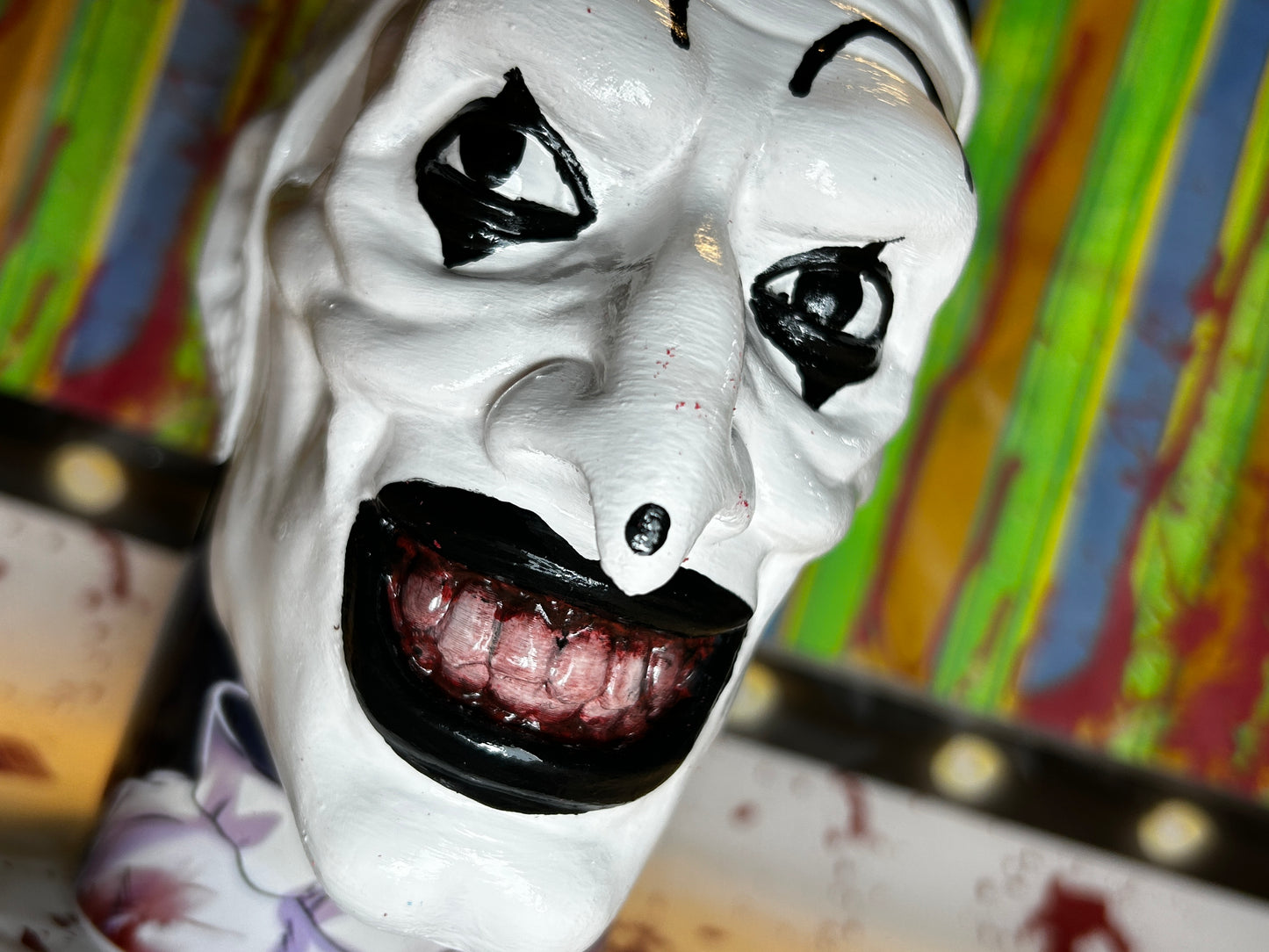 Art The Clown Tumbler With REMOVABLE 3D Head Tumbler Sleeve