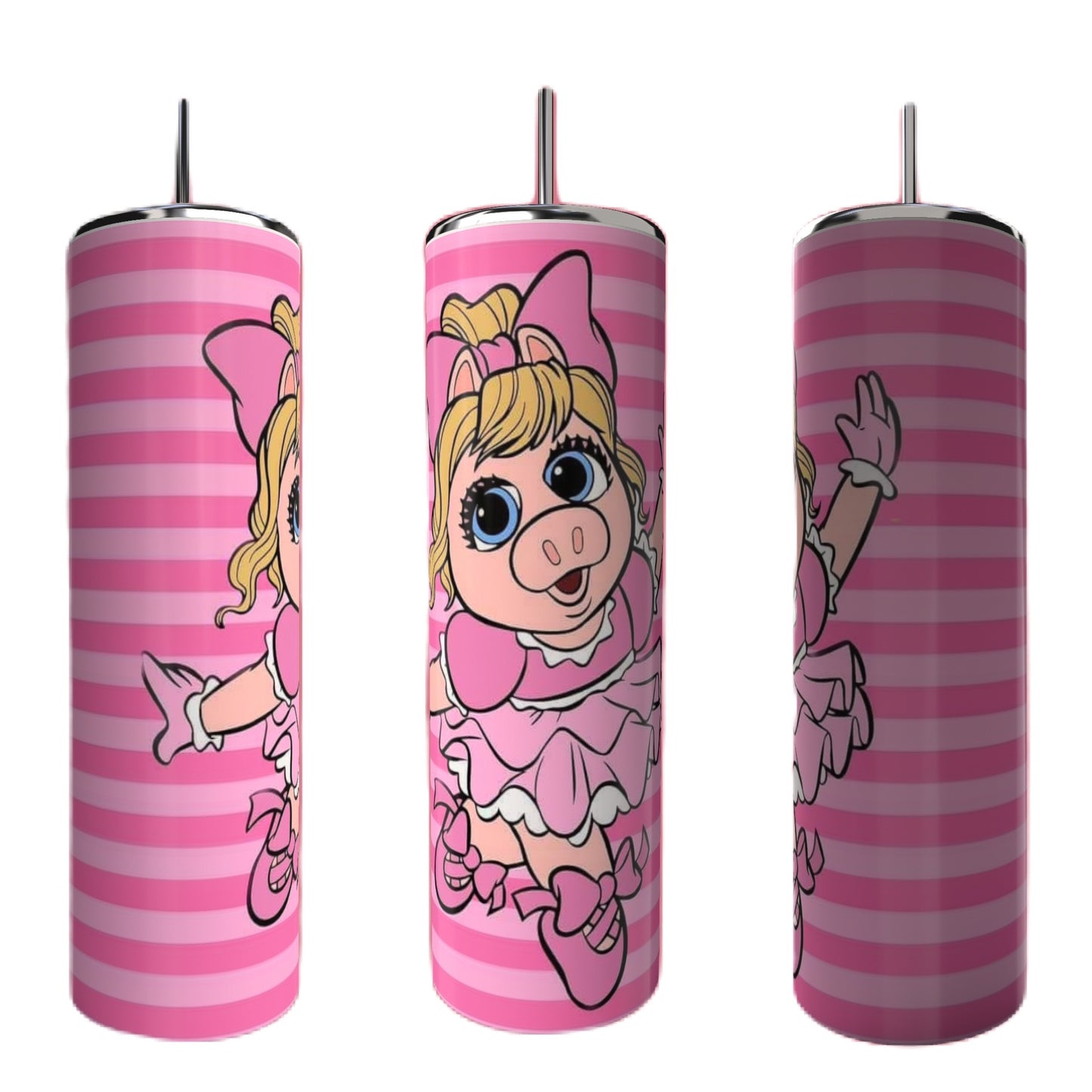 Miss Piggy Pink 20oz Tumbler