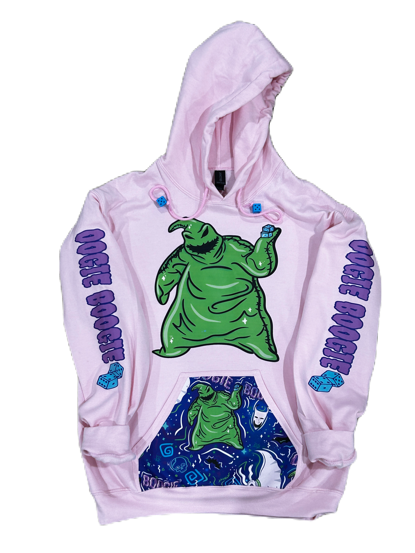 The Boogie Bash Light Pink Hoodie