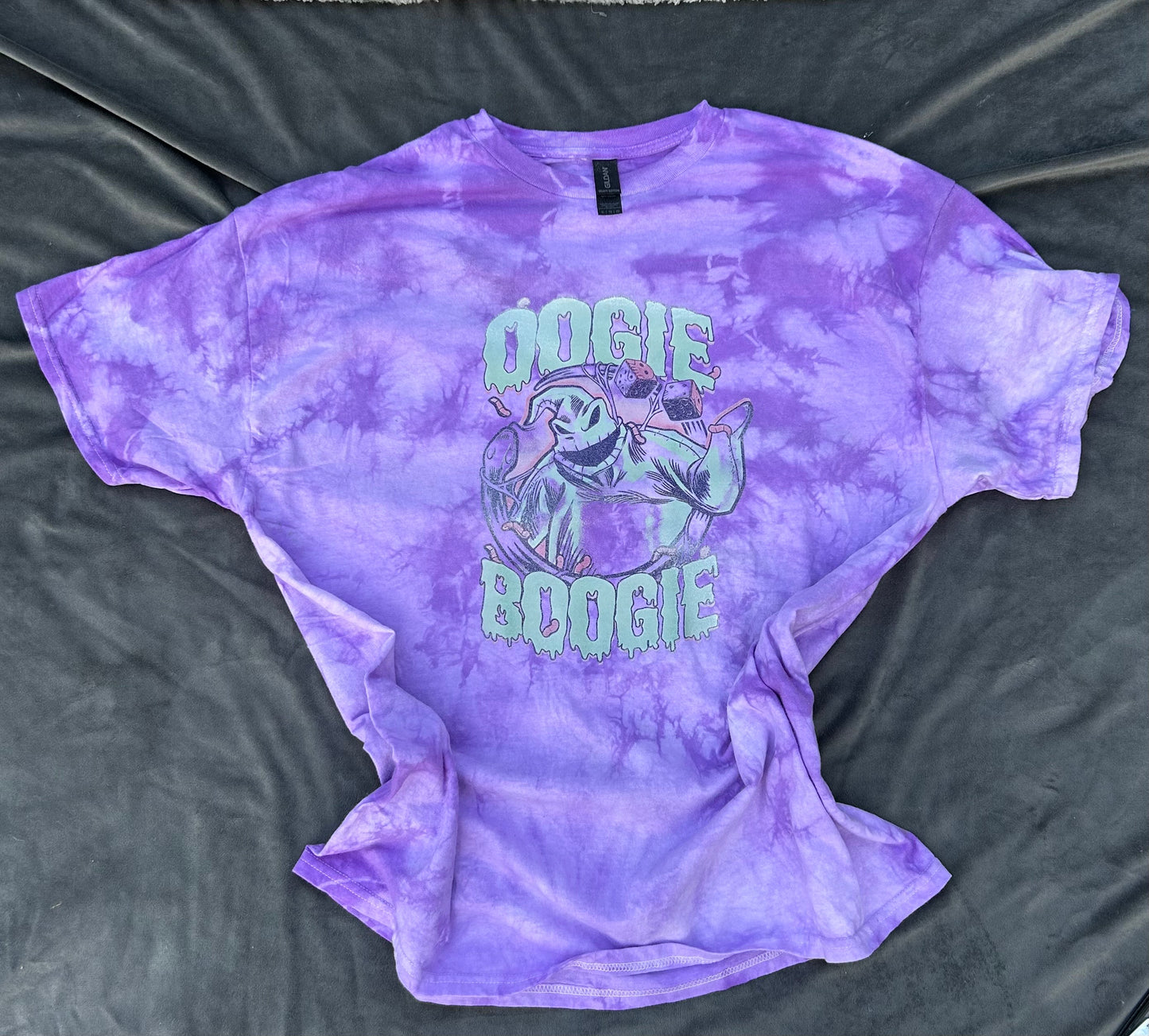 Its Time To Oogie Boogie Tie Die T-Shirt Or Crewneck Sweater