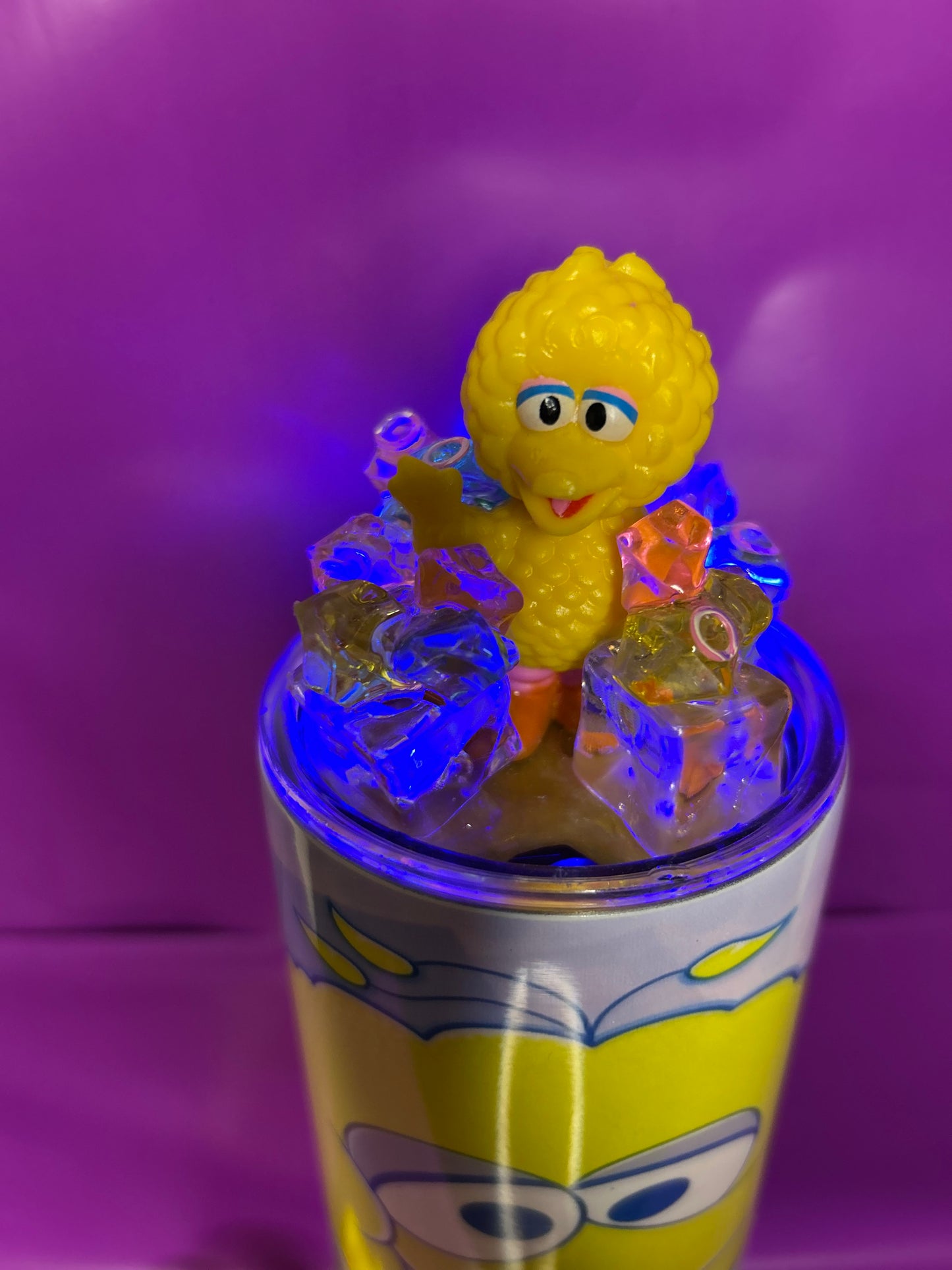 Sesame Street Big Bird Tumbler With Matching Light Up Lid