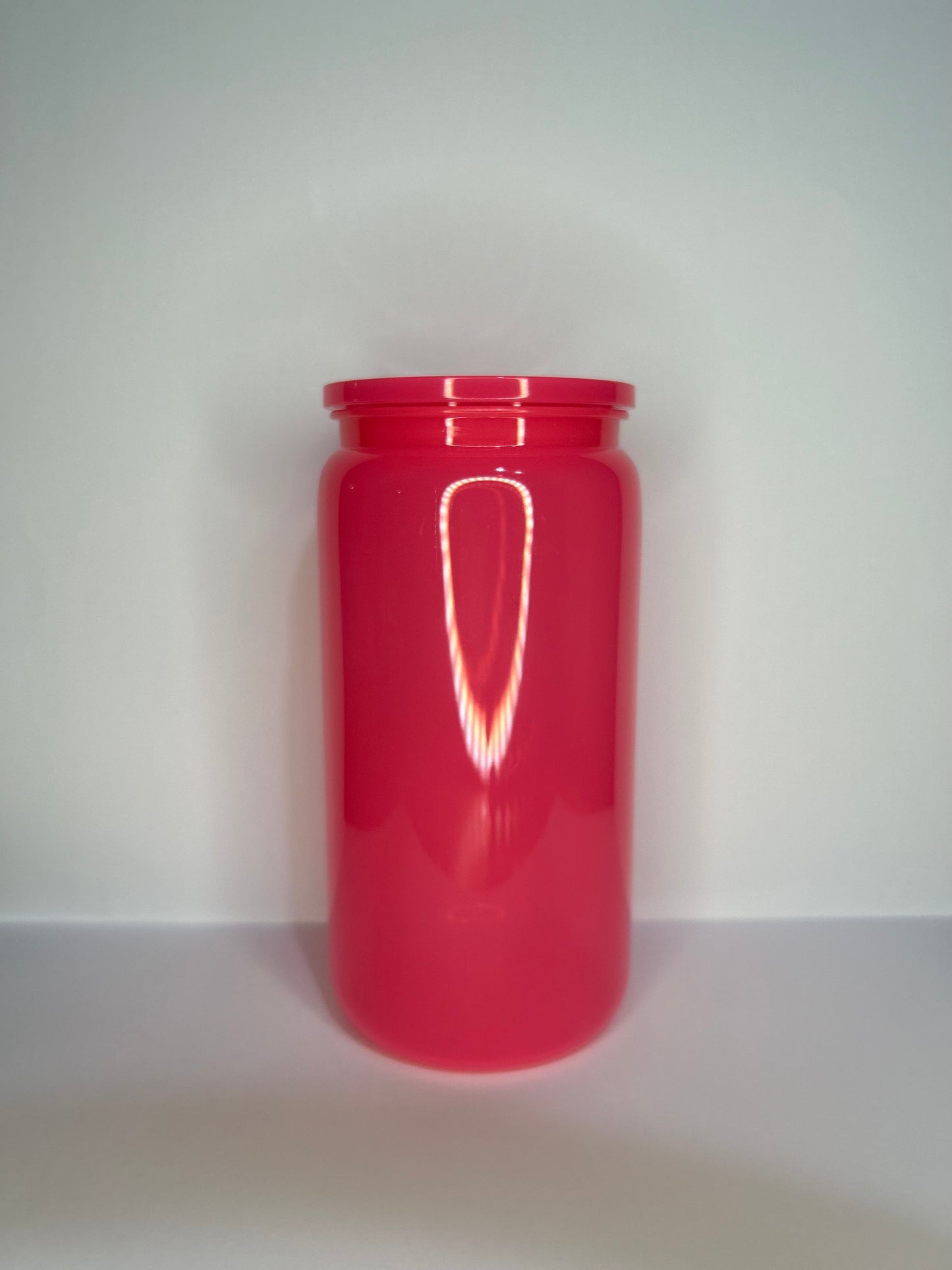 16oz Bright Pink Acrylic Tumbler ( Build Your Own Tumbler )