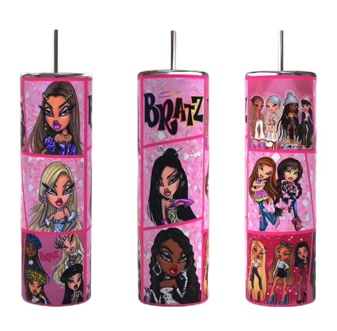 Bratz Doll Pink 20oz Tumbler