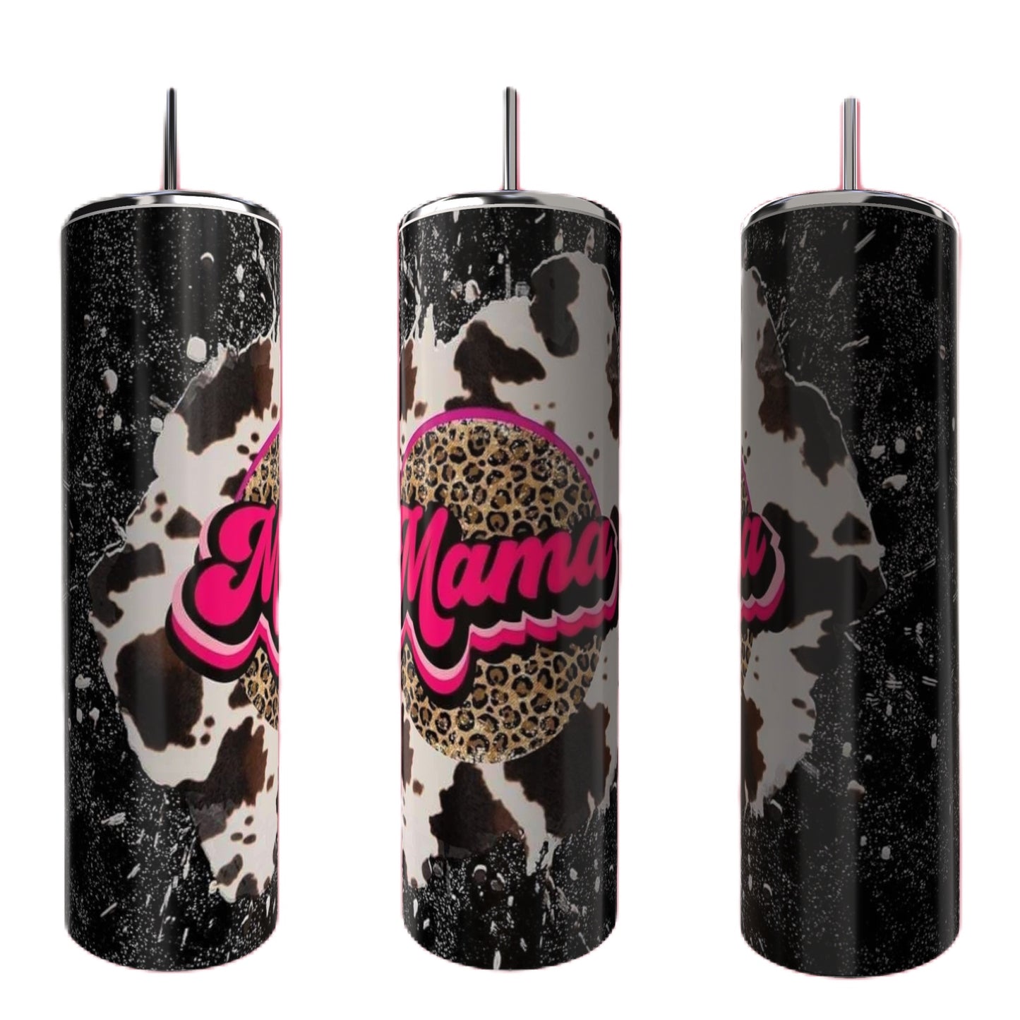 Mama Cow Hide 20oz Tumbler