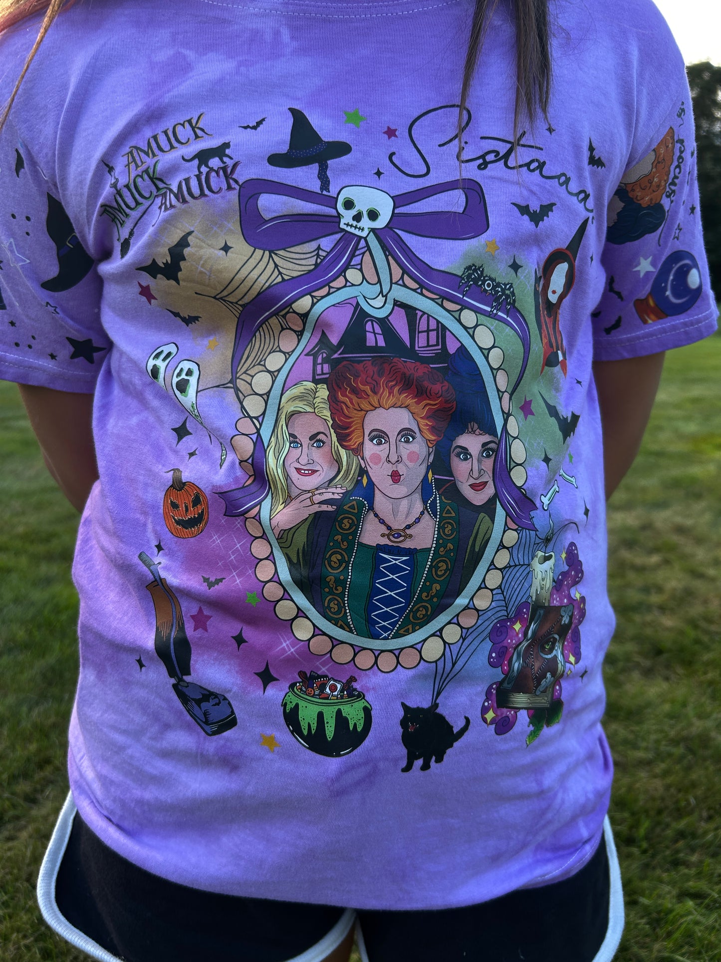 Hocus Pocus Purple Two Tone T-Shirt