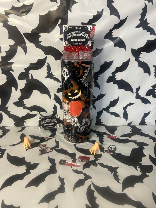 Horror Characters 20oz Tumbler With Matching Light Up Lid