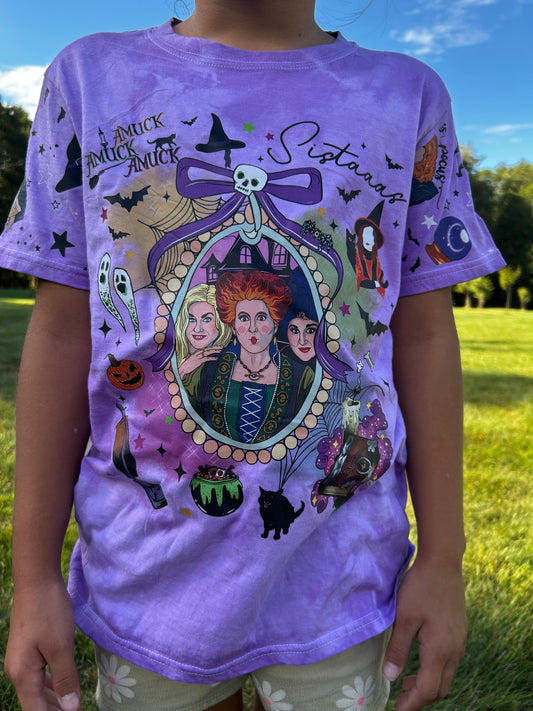 Hocus Pocus Purple Two Tone T-Shirt