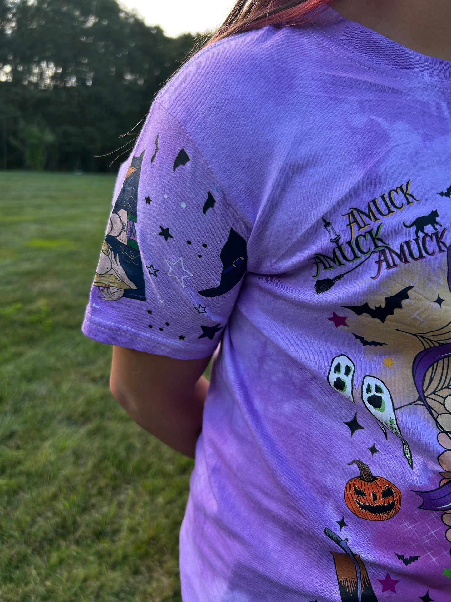 Hocus Pocus Purple Two Tone T-Shirt
