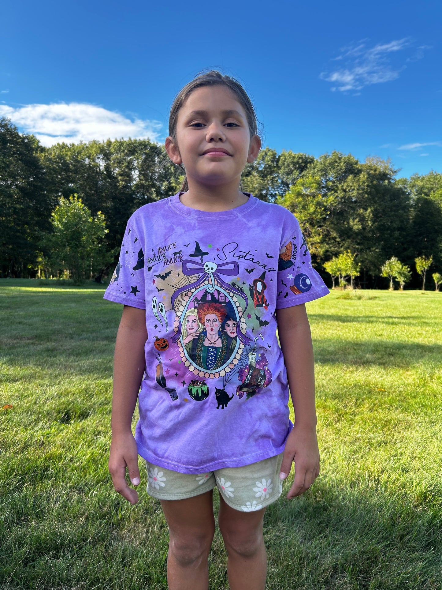 Hocus Pocus Purple Two Tone T-Shirt