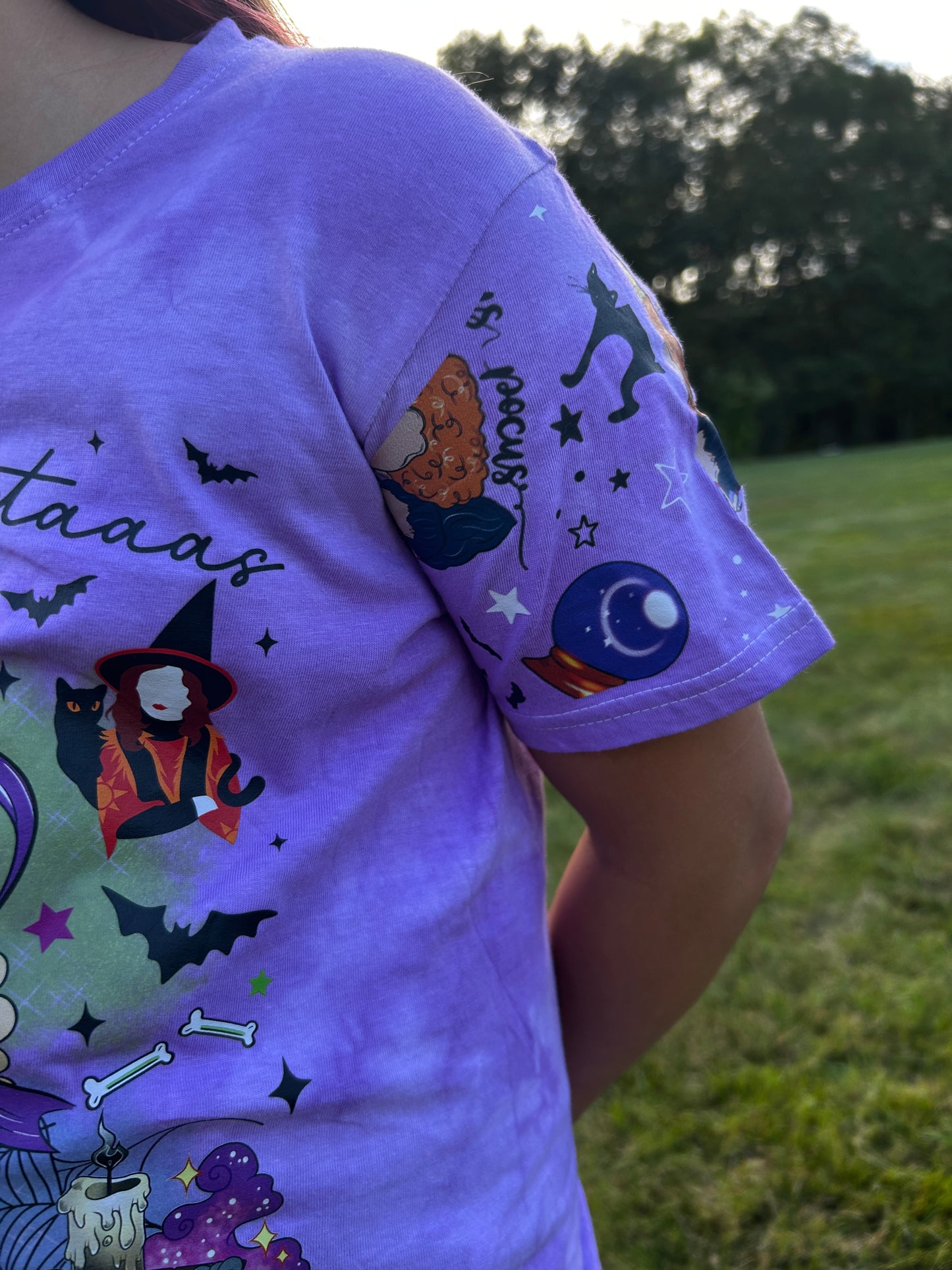 Hocus Pocus Purple Two Tone T-Shirt