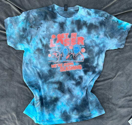 We’re Going Slashin Neon And Tie Dye T-Shirt Or Crewneck Sweater