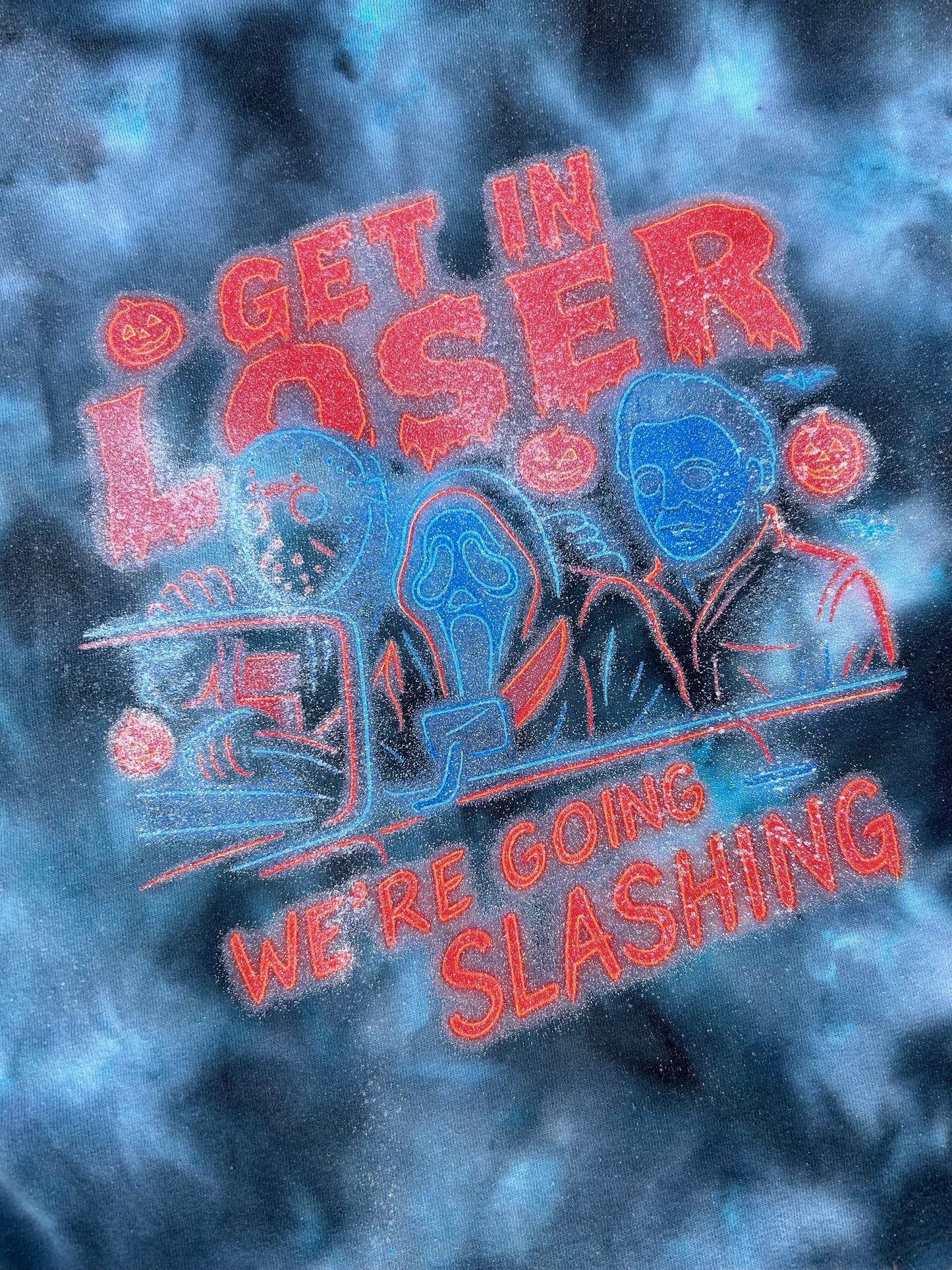 We’re Going Slashin Neon And Tie Dye T-Shirt Or Crewneck Sweater
