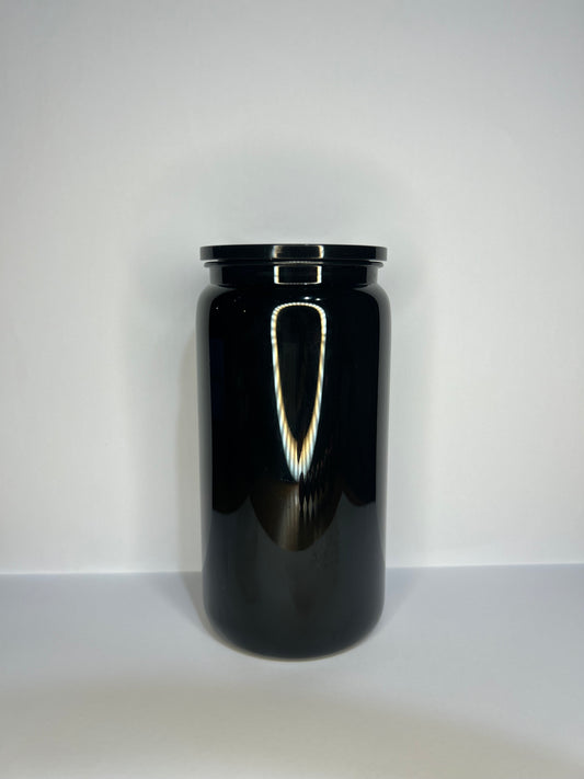 16oz Black Acrylic Tumbler