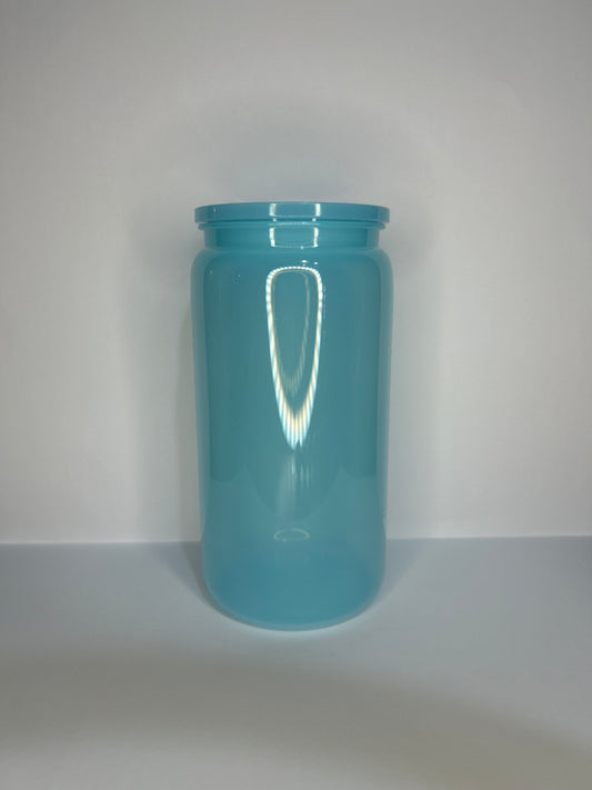 16oz Teal Acrylic Tumbler ( Build Your Own Tumbler )