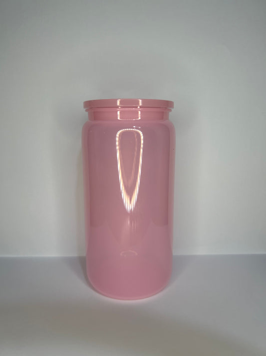 16oz Baby Pink Acrylic Tumbler ( Build Your Own Tumbler )