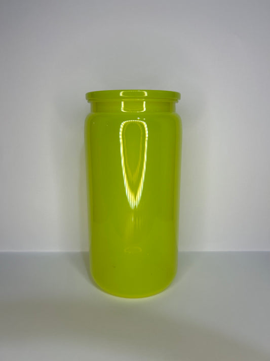 16oz Yellow Acrylic Tumbler ( Build Your Own Tumbler )