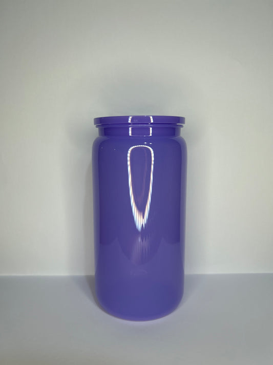 16oz Purple Acrylic Tumbler ( Build Your Own Tumbler )