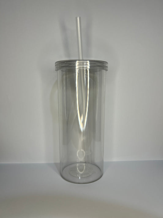 20oz Clear Acrylic Tumbler ( Build Your Own Tumbler )